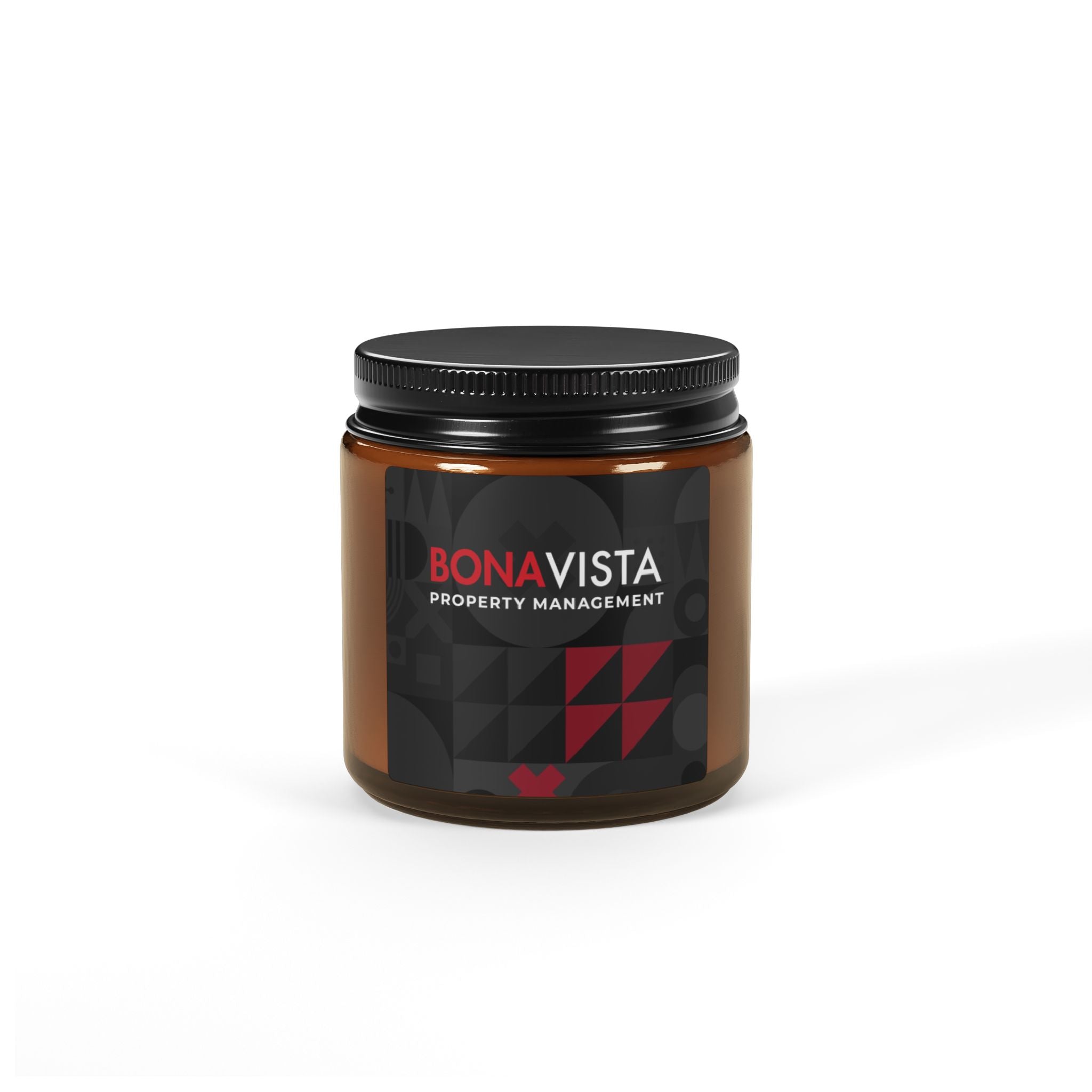 Scented Soy Candle (Multi-Size, Amber Jar)